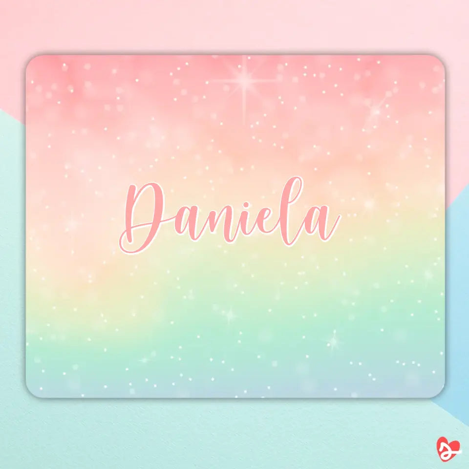 Alfombrilla personalizable, modelo rainbow