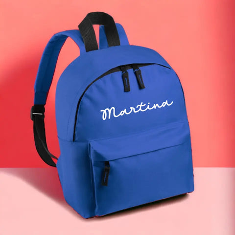 Mochila infantil personalizada con nombre