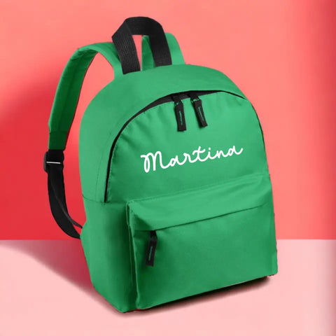 Mochila infantil personalizada con nombre