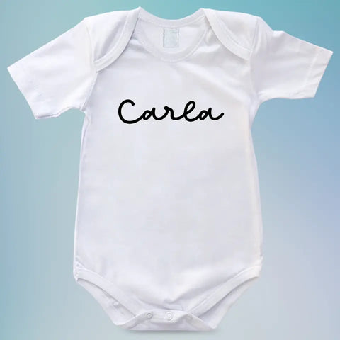 Body de bebé personalizado con nombre