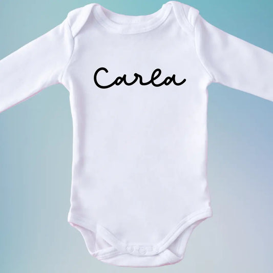 Body de bebé personalizado con nombre