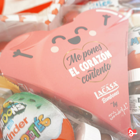 Tarta corazón gigante XL Kinder