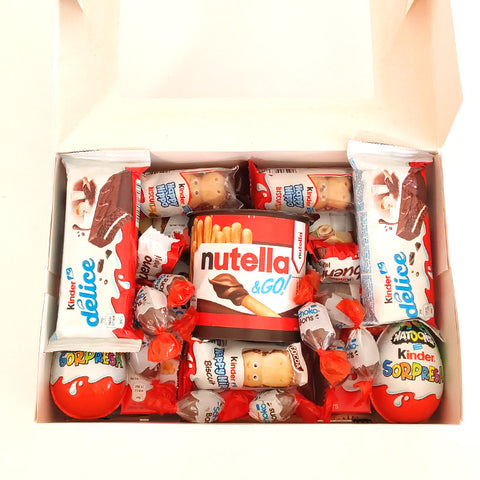 Caja especial KINDER, personalizada, mediana