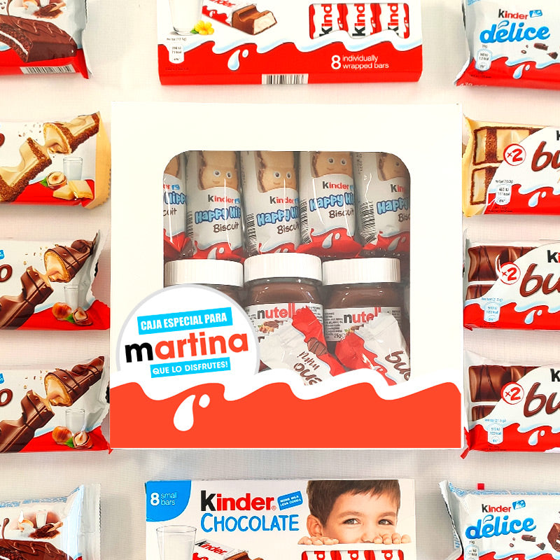 Caja especial KINDER, personalizada, pequeña