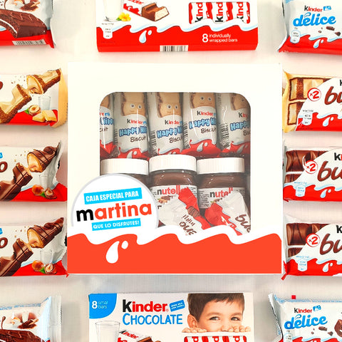 Caja especial KINDER, personalizada, pequeña